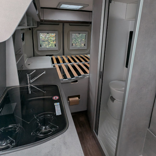 Küche, Bett und Bad